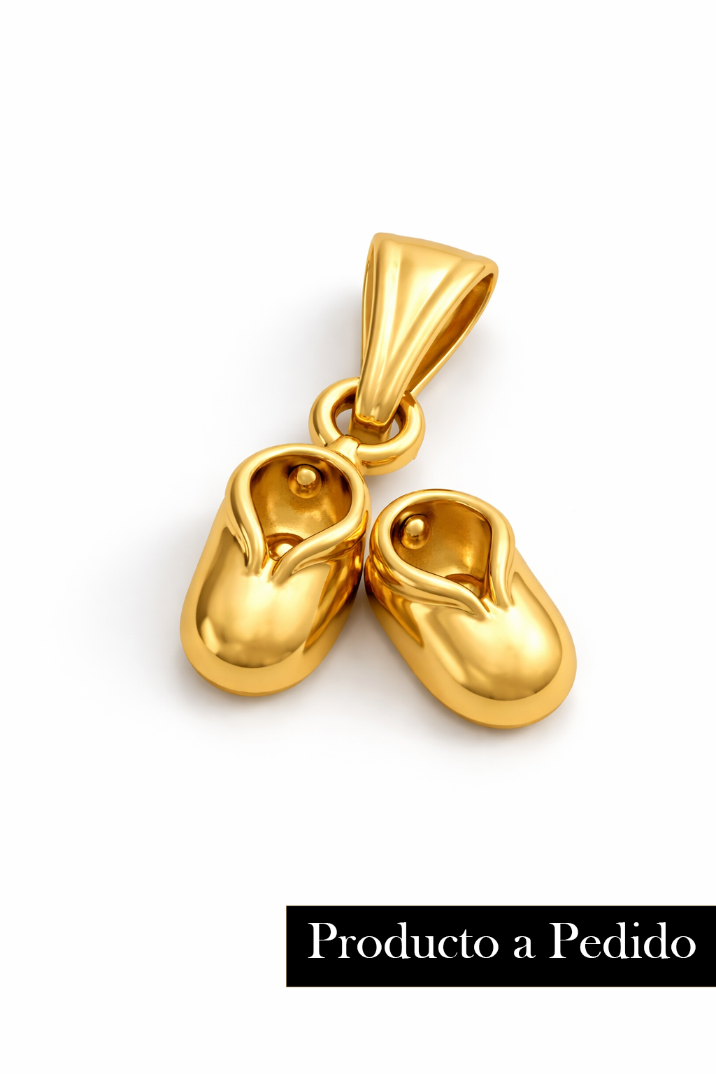 Colgante de Zapatitos Modelo Ternura en Oro 18k