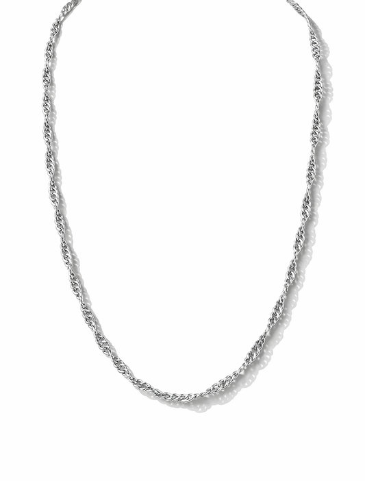 Gargantilla Plata 50 cms modelo Nero