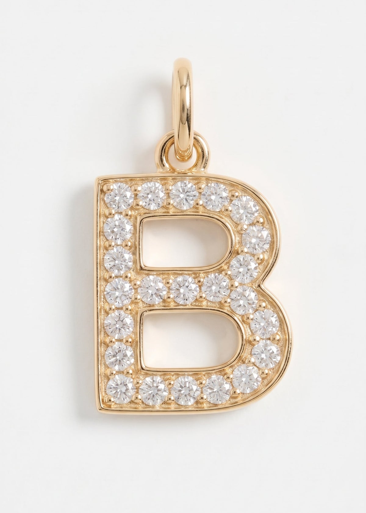 Letras Iniciales con circones-  Oro 18k