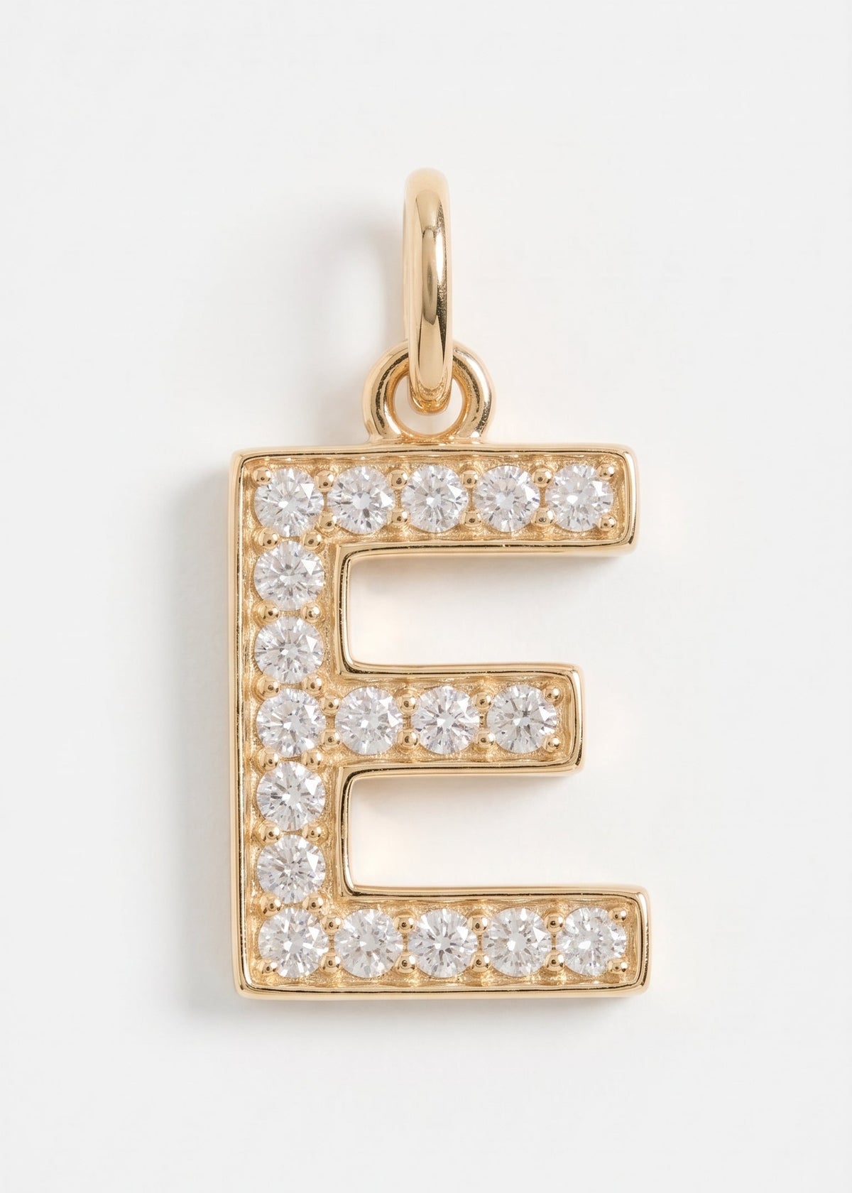 Letras Iniciales con circones-  Oro 18k