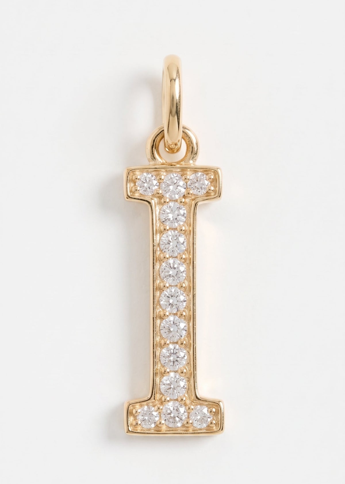 Letras Iniciales con circones-  Oro 18k
