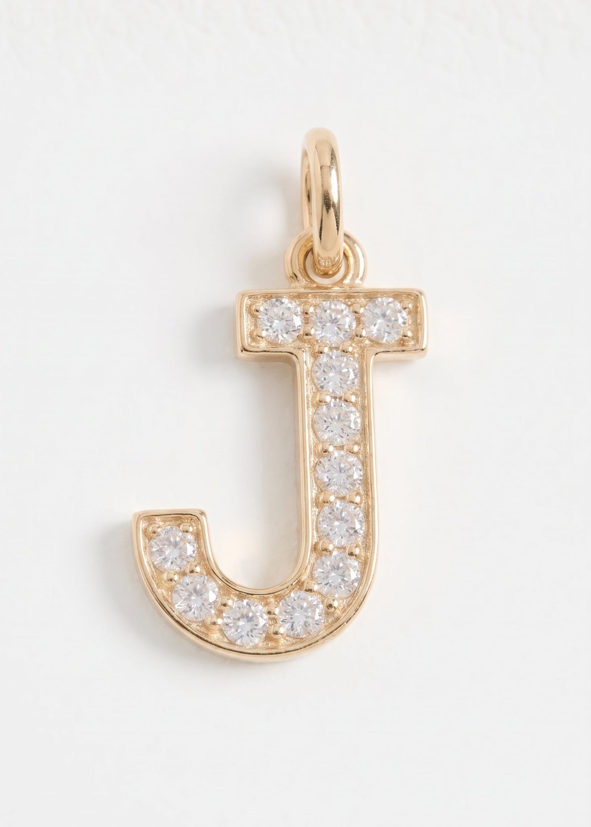 Letras Iniciales con circones-  Oro 18k