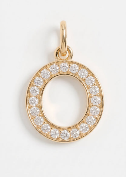 Letras Iniciales con circones-  Oro 18k