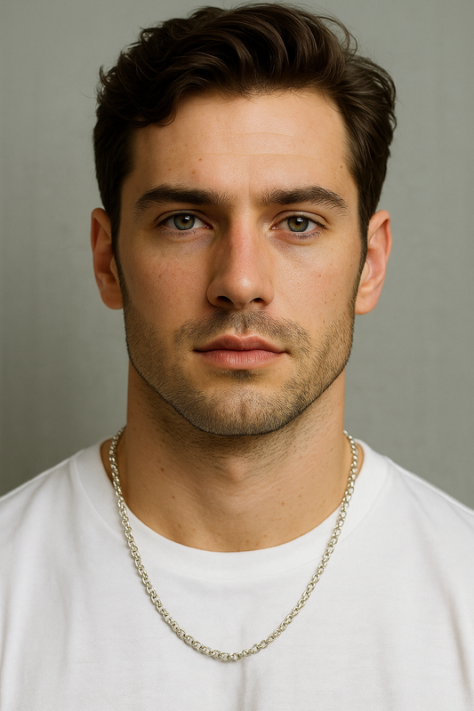 Gargantilla Rolo 55 cms modelo Titan