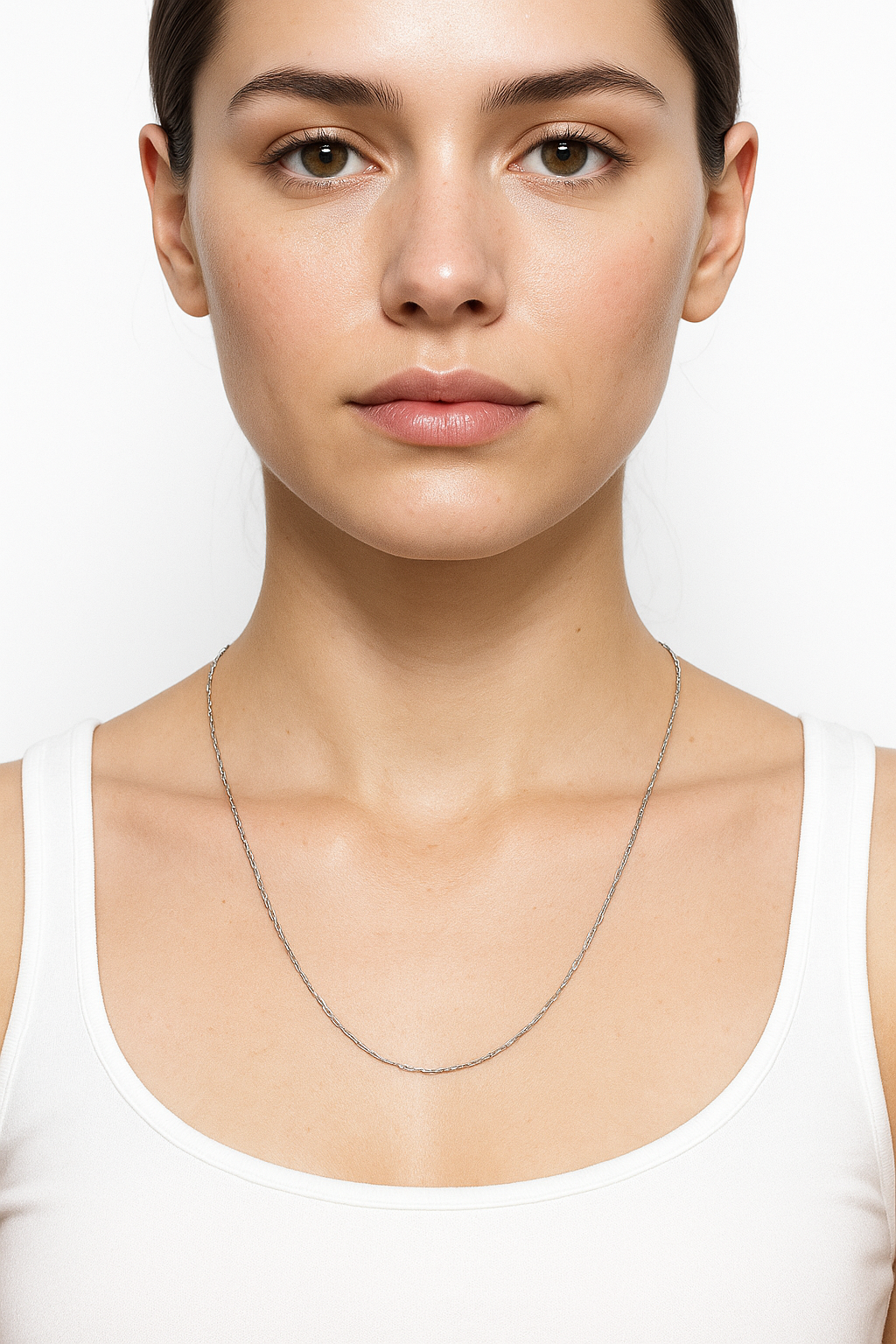 Gargantilla Eslabón clásico 45 cms Modelo René