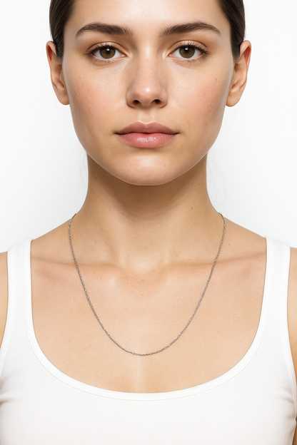 Gargantilla Eslabón clásico 45 cms Modelo René