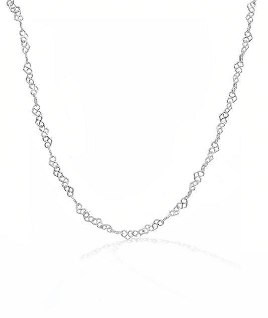 Gargantilla Plata 50 cms modelo Alma