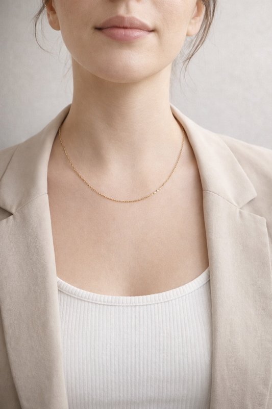 Gargantilla modelo Oriana 43 cms