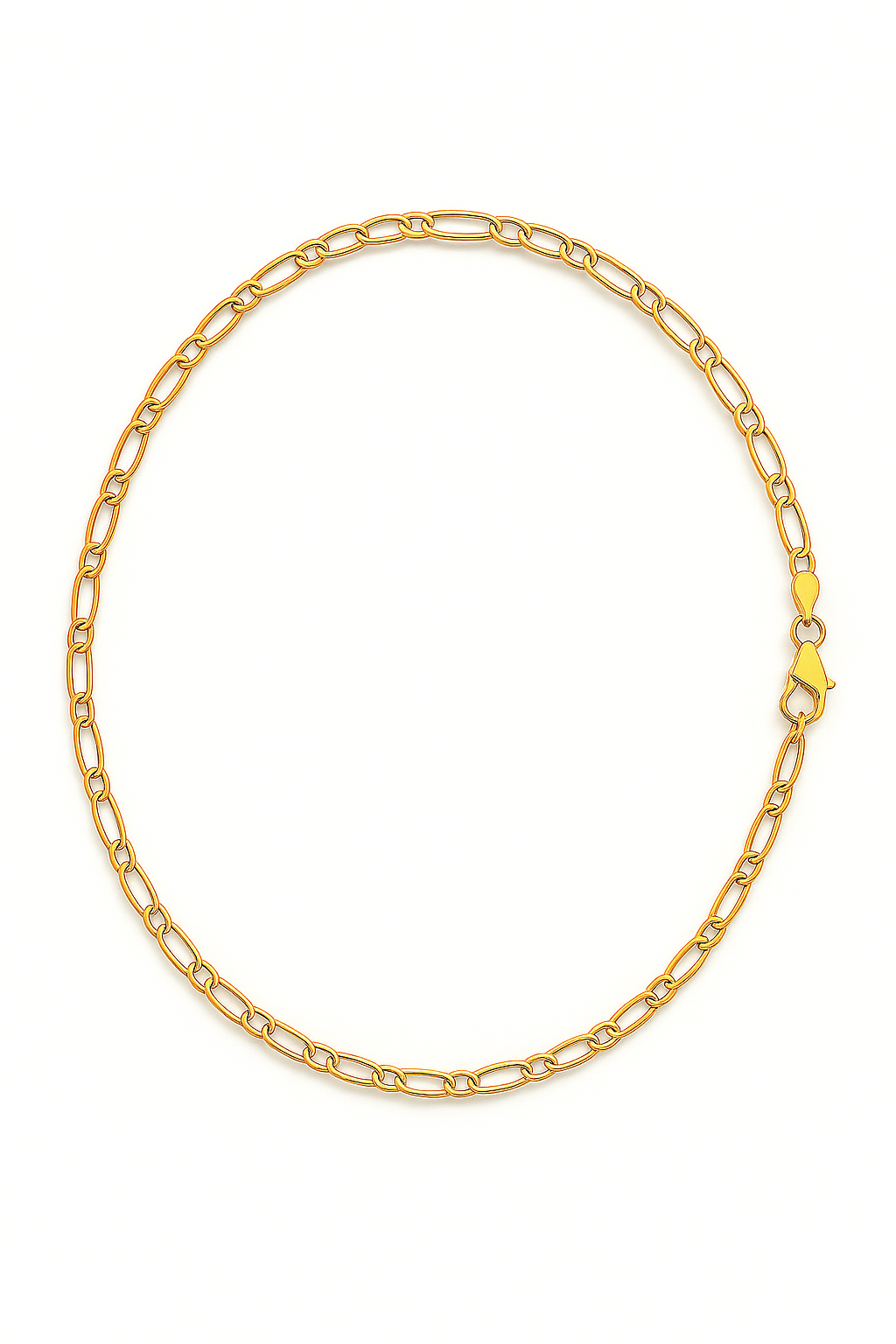 Gargantilla estilo Fígaro Oro 18k modelo Lucien