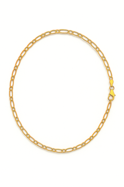 Gargantilla estilo Fígaro Oro 18k modelo Lucien