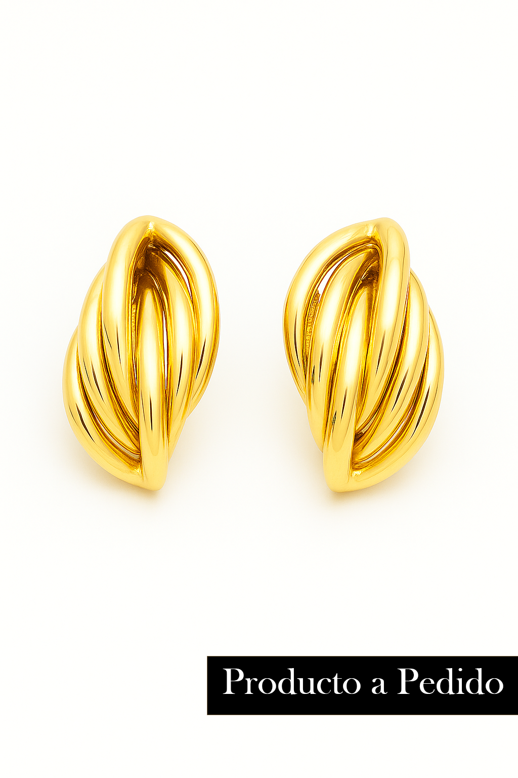 Pendientes Entrelazados modelo Elira