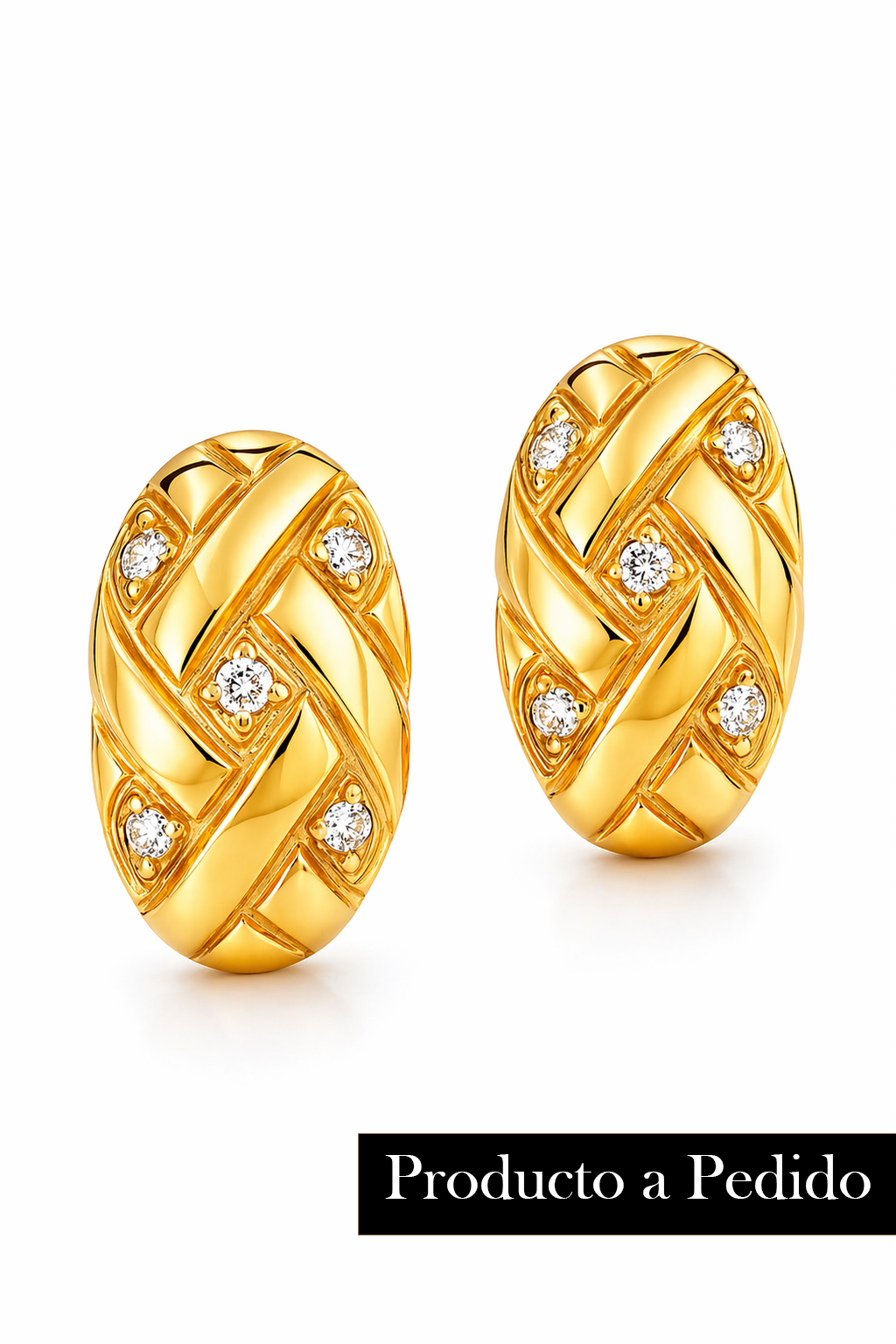 Pendientes Ovalados modelo Mirabel