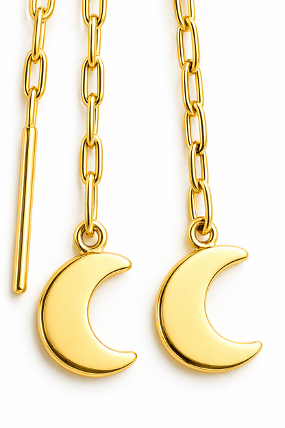 Pendientes de Luna modelo Aylira