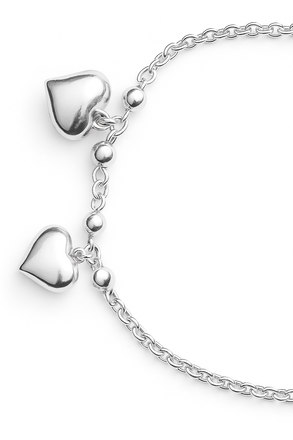 Pulsera Corazones modelo Caelis