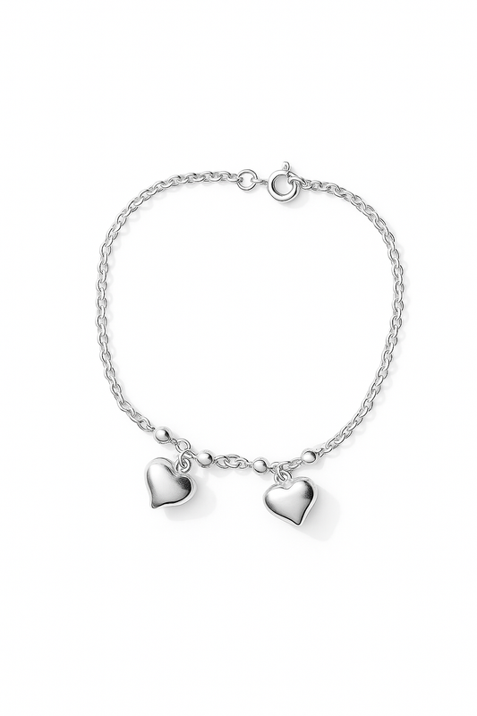 Pulsera Corazones modelo Caelis