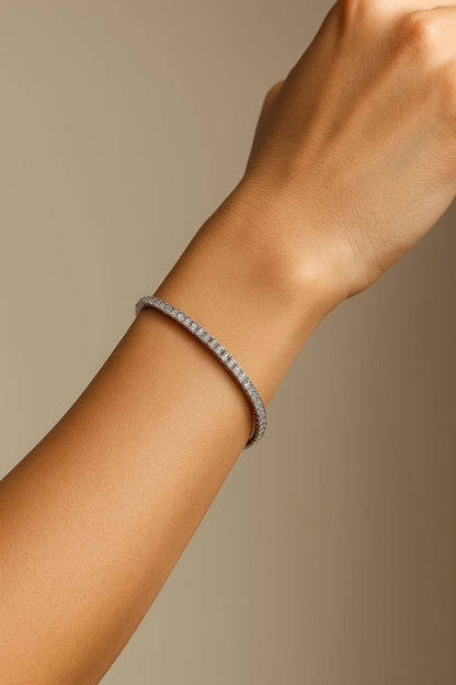 Pulsera Tennis 3mm Modelo Arlette