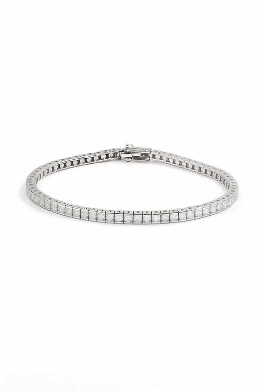 Pulsera Tennis 3mm Modelo Arlette