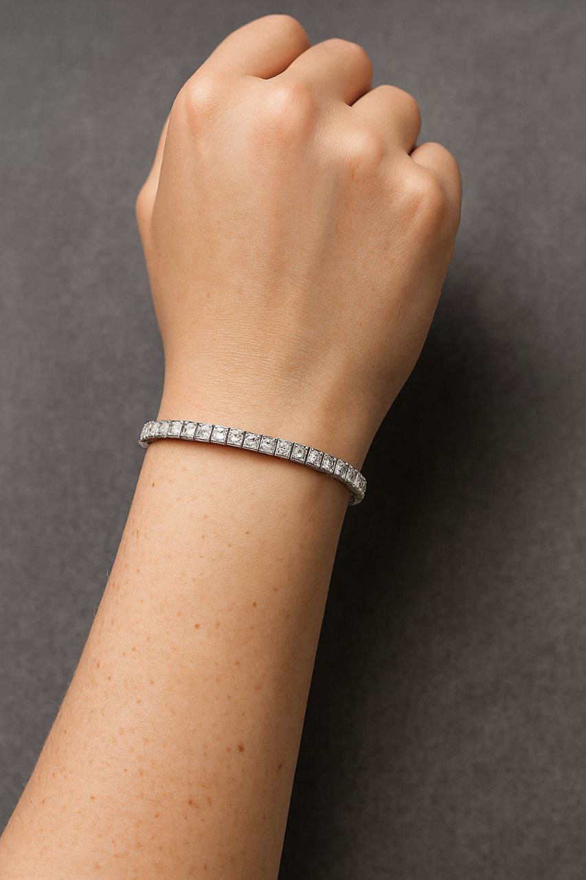 Pulsera Tennis 5mm Modelo Lioren