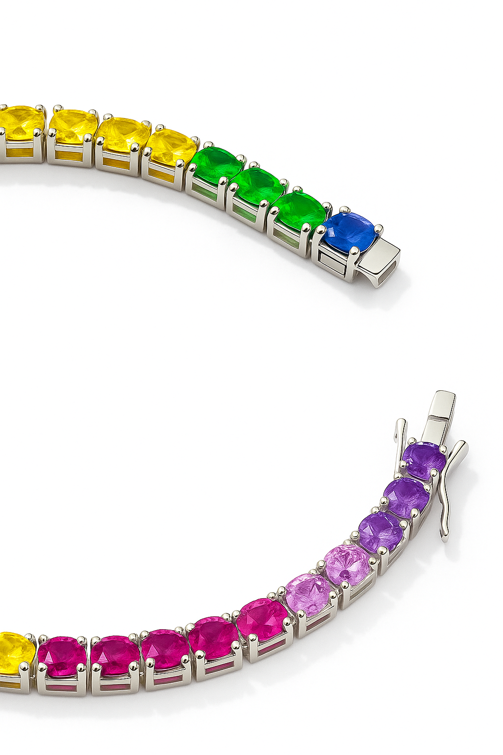 Pulsera Tennis multicolor modelo Kalea