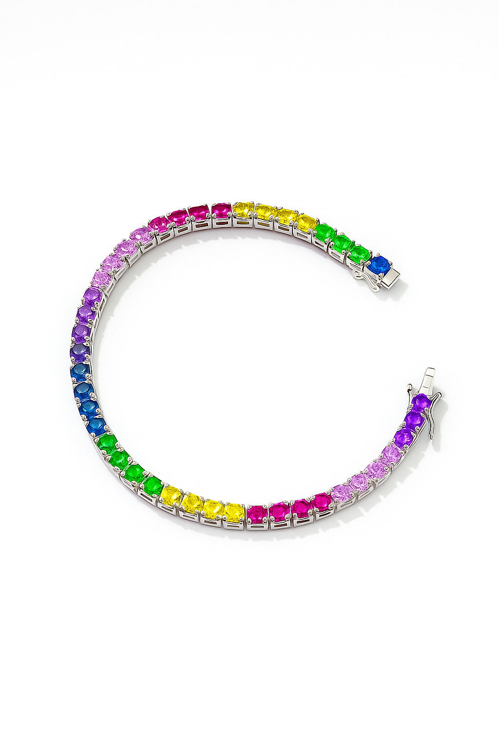 Pulsera Tennis multicolor modelo Kalea