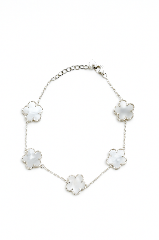 Pulsera Trébol de Nácar modelo Sirel