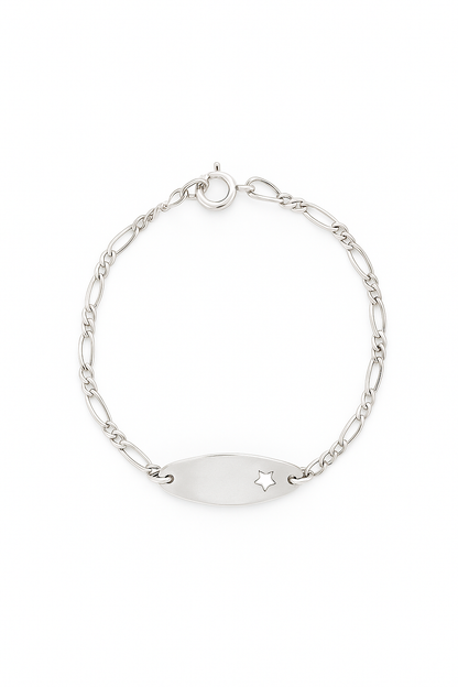 Pulsera modelo Elan con estrella calada