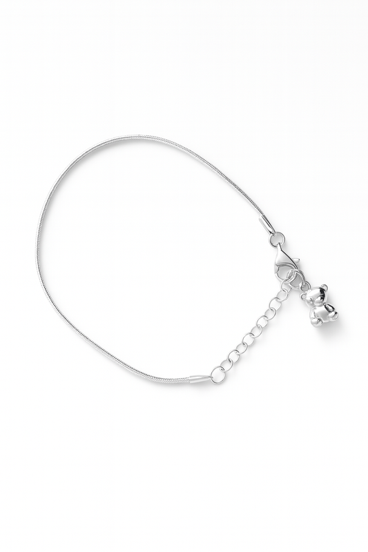 Pulsera plata modelo Nela