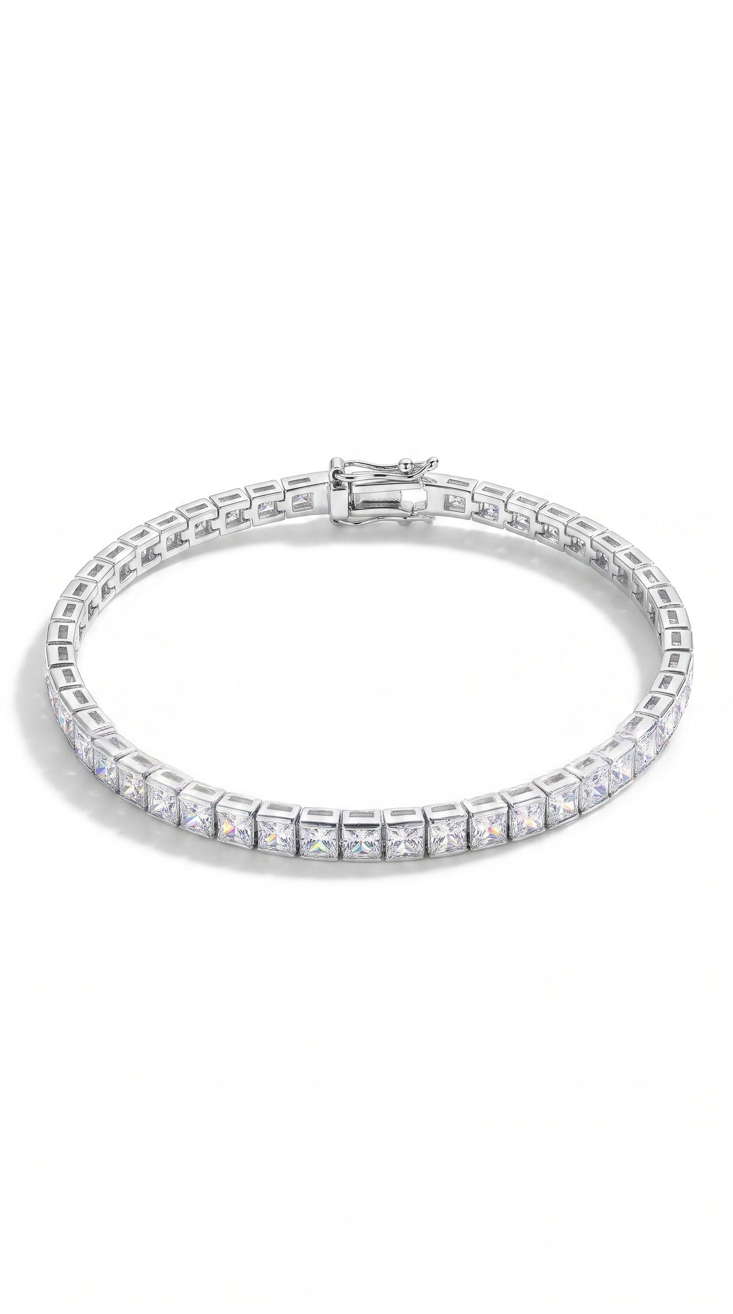 Pulsera Tennis 3mm Modelo Arlette