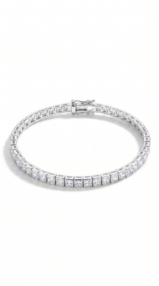 Pulsera Tennis 3mm Modelo Arlette