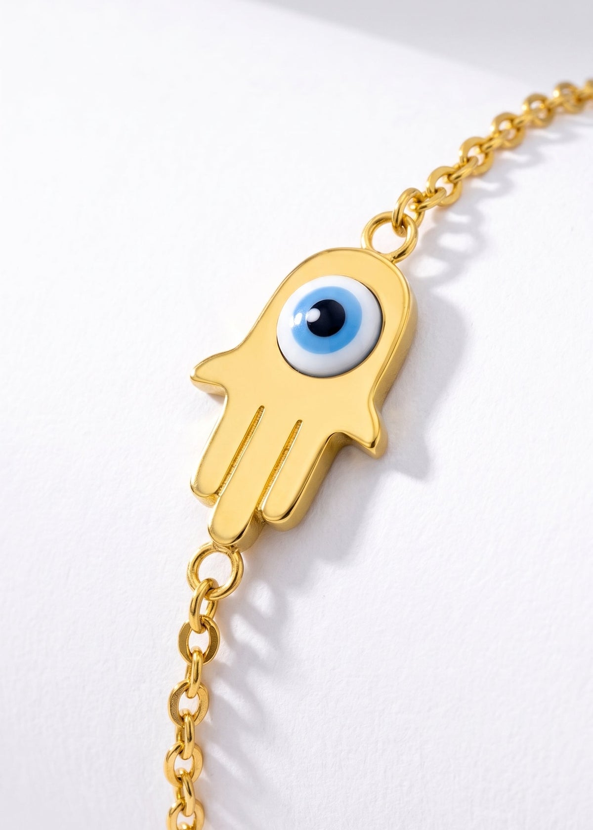 Pulsera Ojo Protector - Oro 18k