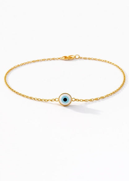 Pulsera Ojo Protector - Oro 18k