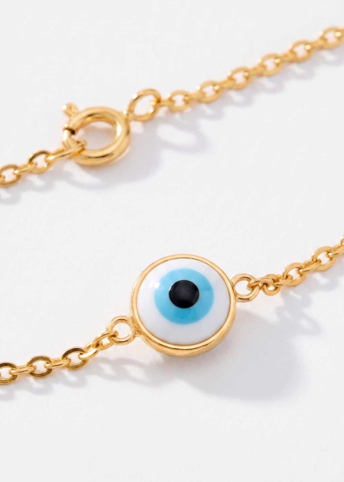 Pulsera Ojo Protector - Oro 18k
