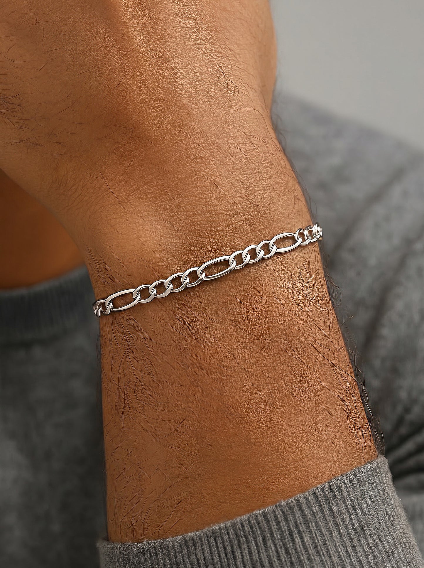 Pulsera fígaro modelo Tomás