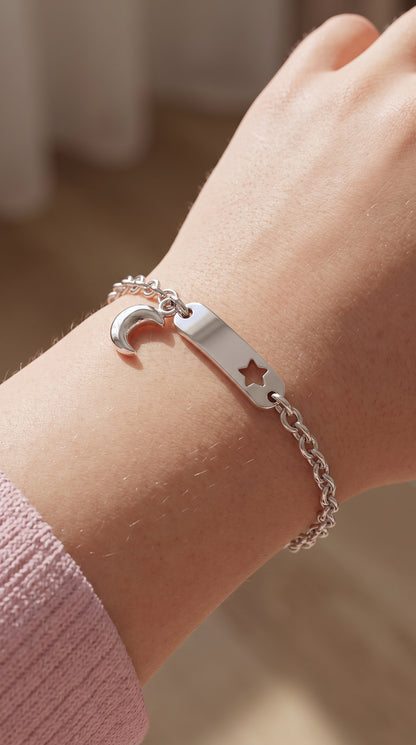 Pulsera modelo Noor con Estrella calada