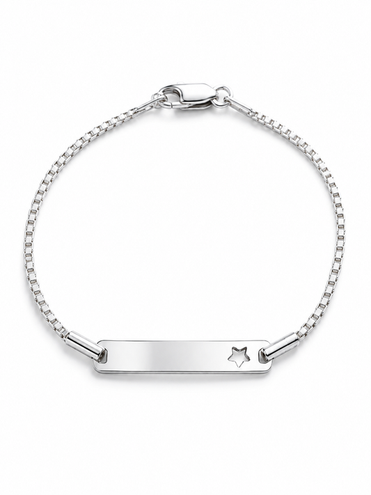 Pulsera modelo Soraya con estrella calada