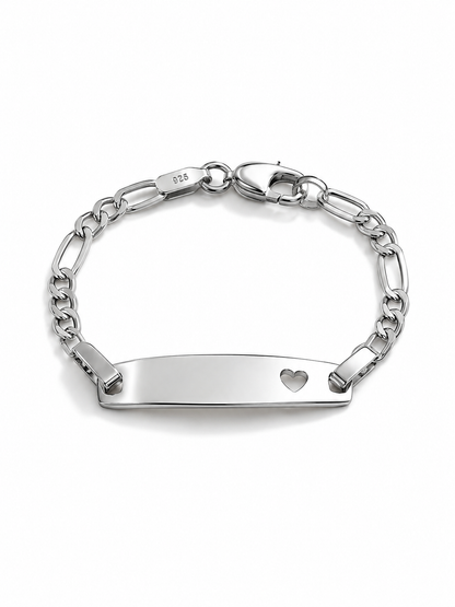 Pulsera  modelo Sorel con Corazón calado