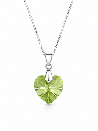Set Corazón de cristal modelo Alinne