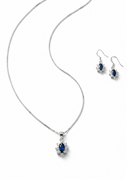 Set modelo Diana - Collar y Aros