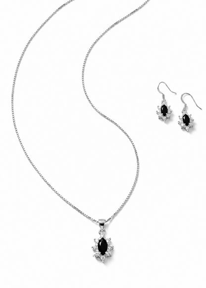 Set modelo Diana - Collar y Aros