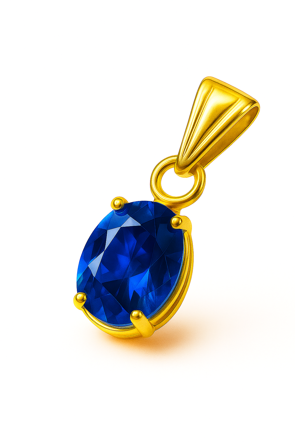 Colgante con Circón modelo Ignis de Oro 18k