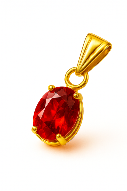 Colgante con Circón modelo Ignis de Oro 18k