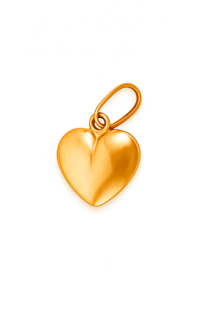 Colgante de Corazón de Oro 18k Modelo Amore