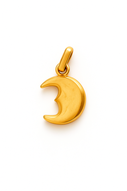 Colgante de Luna Modelo Aylin Oro 18k